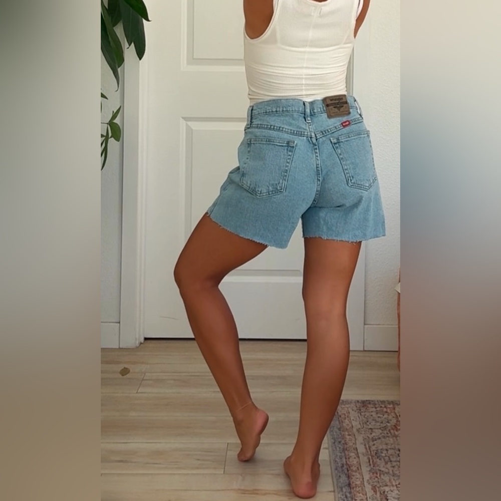 Classic Blue Wrangler’s Denim Women Shorts